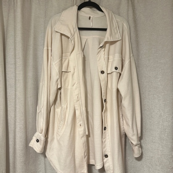 Free People Ruby Jacket, Champagne Dreams, size L - Picture 2 of 3